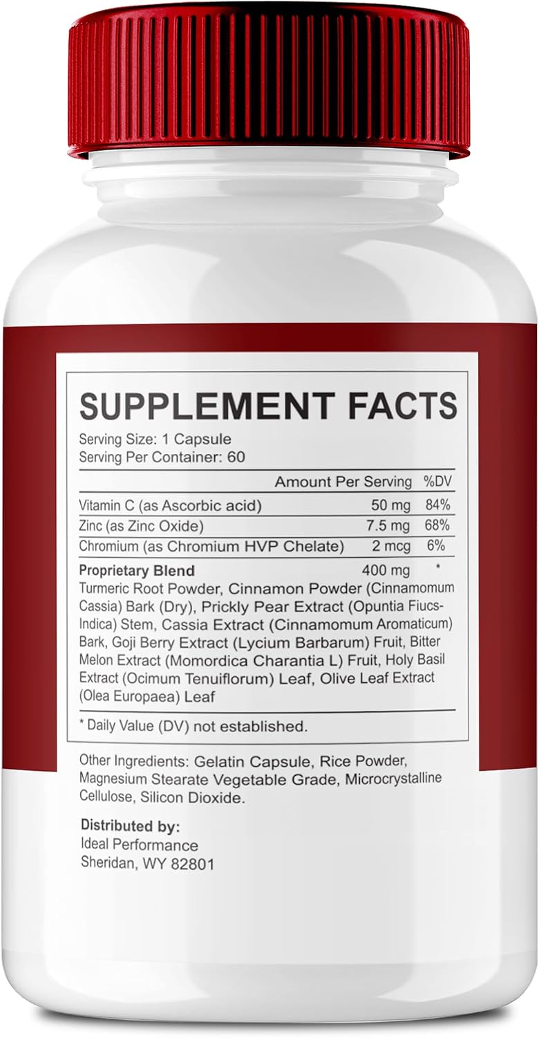 Gluco Vita Capsules – Fórmula de Apoyo GlucoVita (60 Cápsulas)