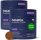 PetLab Co. Probióticos para Perros - Sabor Salmón - 30 Masticables (Pack de 2)