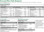 Dr. Whitaker's Forward Plus Regimen Diario - Multivitamínico Completo 47 en 1 - 60 Sobres (30 Días)