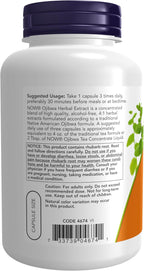 Extracto Herbal Ojibwa 450 mg, 180 Cápsulas Veganas – NOW Foods