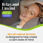Muscle Relax Formula Plus - Suplemento de 1.150 mg - Relajante día y noche - 120 Cápsulas