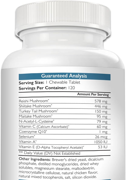 Nutrition Strength Apoyo Inmunológico para Perros - Complejo de Hongos Turkey Tail, Reishi, Shiitake y Maitake - Salud para – Image 9