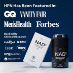 HPN NAD3 Clinical - Potenciador de NAD+ para Salud Celular y Energía Natural, 120 Cápsulas