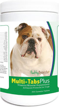 Healthy Breeds Bulldog Multi-Tabs Plus Comprimidos Masticables 365 Unidades