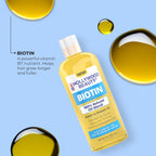 Aceite de Biotina Hollywood Beauty para Cabello, Cuero Cabelludo y Piel (237 ml)