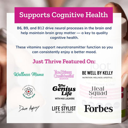 Just Thrive - Just Calm - Control de Cortisol - Calma, Memoria y Ánimo - 90 Cápsulas – Image 5