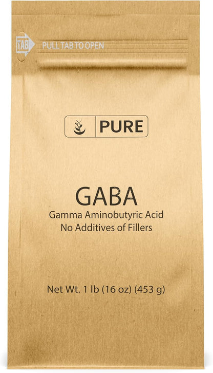 Pure Original Ingredients Gamma Aminobutyric – Ingrediente único: 100% GABA puro, sin aditivos ni rellenos. – Image 1