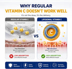 Cellqueue Vitamina C Liposomal Líquida 500 mg - Alta Absorción, Apoyo Inmunológico, Producción de Colágeno, Antioxidante, Suave para el Estómago, 50 ml