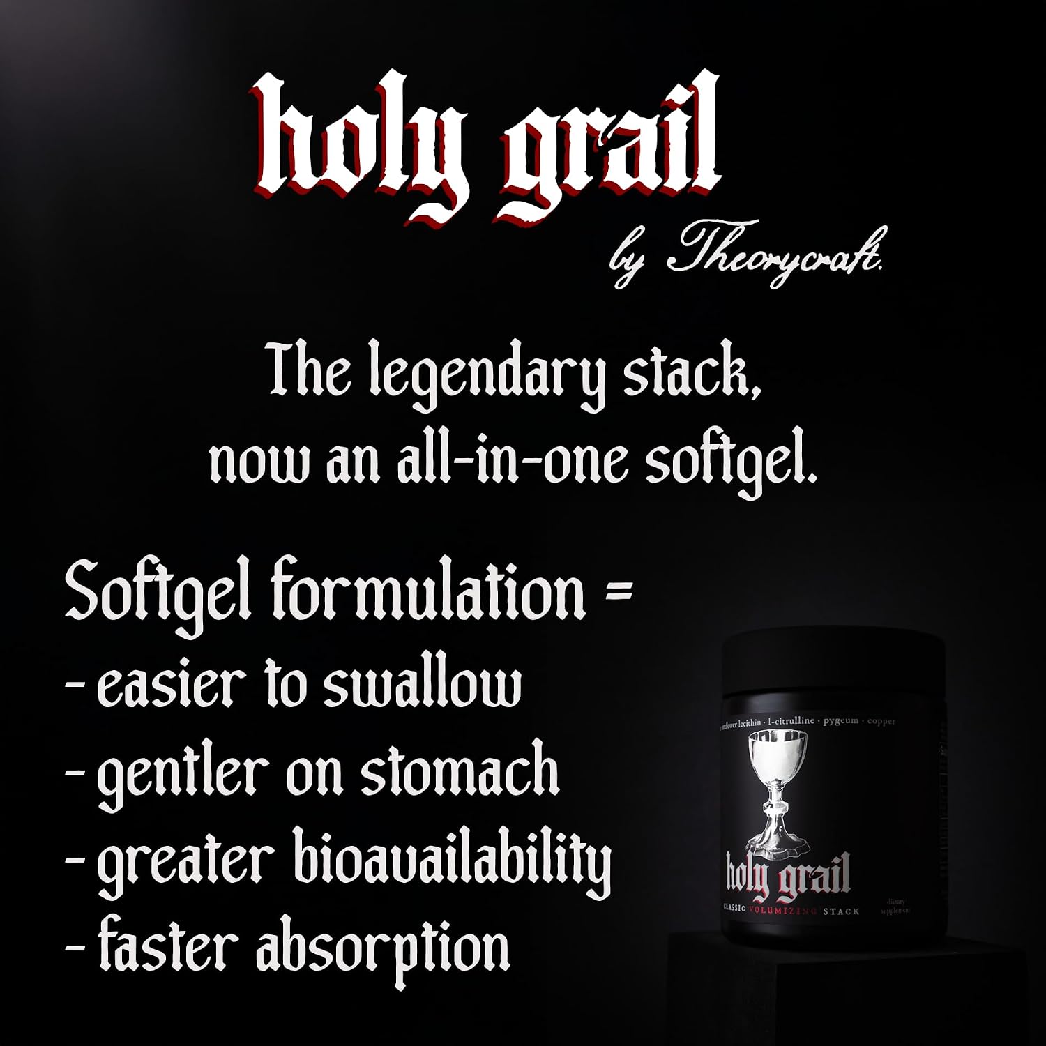 Holy Grail - Semen Volume Booster Stack | Theorycraft