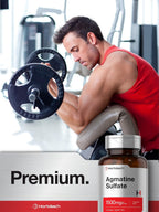 Horbäach Sulfato de Agmatina 1500 mg, 60 Cápsulas