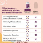 Body Kitchen Pro Péptidos de Elastina 1000mg