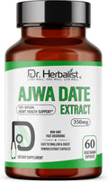 Dr. HERBALIST Extracto de Dátil Ajwa 350mg - 60 Cápsulas Vegetarianas