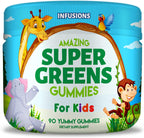 Infusions Super Green Gummies para Niños - 180 gominolas (pack de 2)
