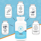 Bio-Heal® Probiótico 5-en-1 - 13 Mil Millones UFC, 12 Cepas + Vitaminas y Prebióticos