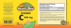 Nature's Blend Vitamin C 500 mg - 250 Comprimidos
