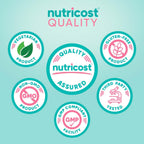 Nutricost Creatina Monohidrato en Polvo Micronizada para Mujeres, Sin Sabor, 50 Porciones - Vegetariana, No GMO, Sin Gluten