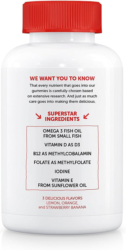 SmartyPants Kids Complete Gummy Vitamins: – Sin gluten, sin transgénicos, y con sabores naturales de frutas. – Image 4