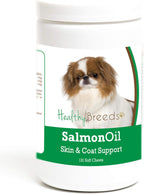 Healthy Breeds Japanese Chin Salmon Oil Soft Chews 120 Count
