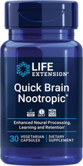 Life Extension Quick Brain Nootropic – 30 Cápsulas