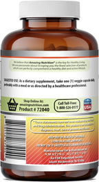 Amazing Formulas Vitamina C 1000 mg | Cápsulas Vegetales | No Transgénico | Sin Gluten | 100 Cápsulas