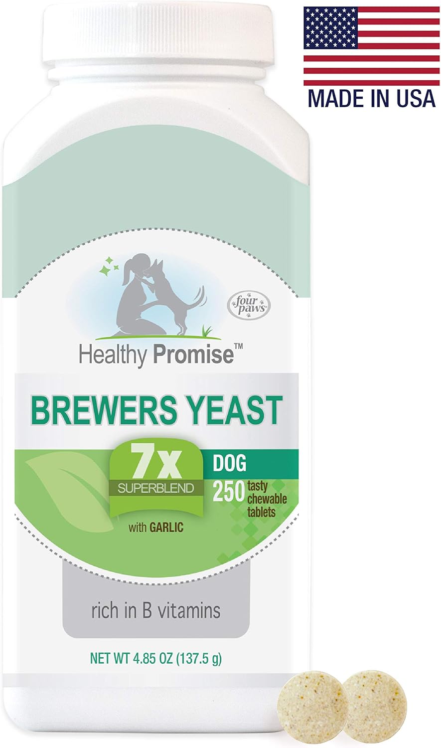 Four Paws Healthy Promise Levadura de Cerveza para Perros (250 comprimidos)