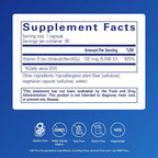 Pure Encapsulations Vitamina D3 125 mcg (5000 UI) - 60 cápsulas