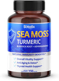 Sotalix Sea Moss Cápsulas con Ashwagandha, Cúrcuma y Complejo Mineral - 150 Cápsulas