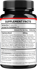 (3 Pack) Gluco Extend - Cápsulas para Apoyar Niveles Saludables, Ingredientes Naturales, Fórmula Avanzada, 180 Cápsulas para 3 Meses