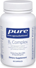 Pure Encapsulations Complejo B6 - Apoyo para el Sistema Nervioso y la Salud Cerebral - 60 Cápsulas