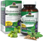 Nature's Answer Brainstorm 2 Cápsulas Vegetarianas, 90 unidades