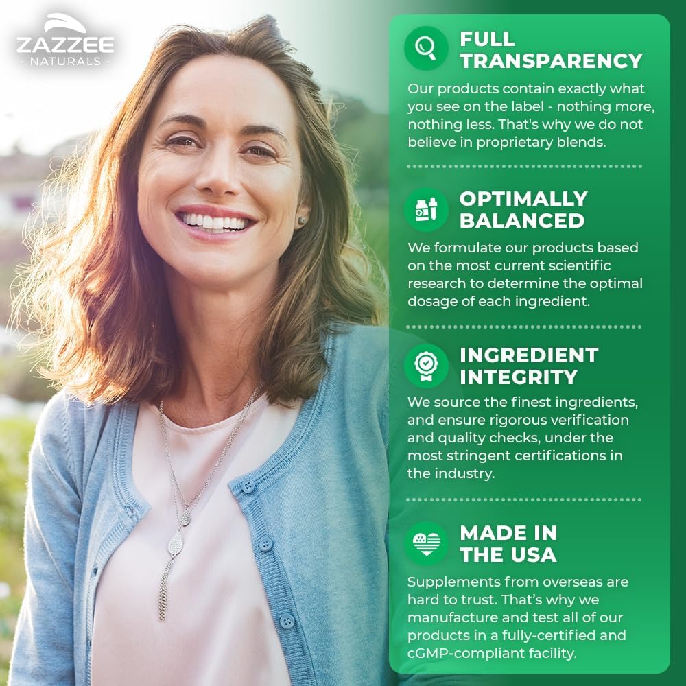 Zazzee Extracto Orgánico de Cereza Ácida 10:1 - 120 Cápsulas Veganas (4 Meses de Suministro)