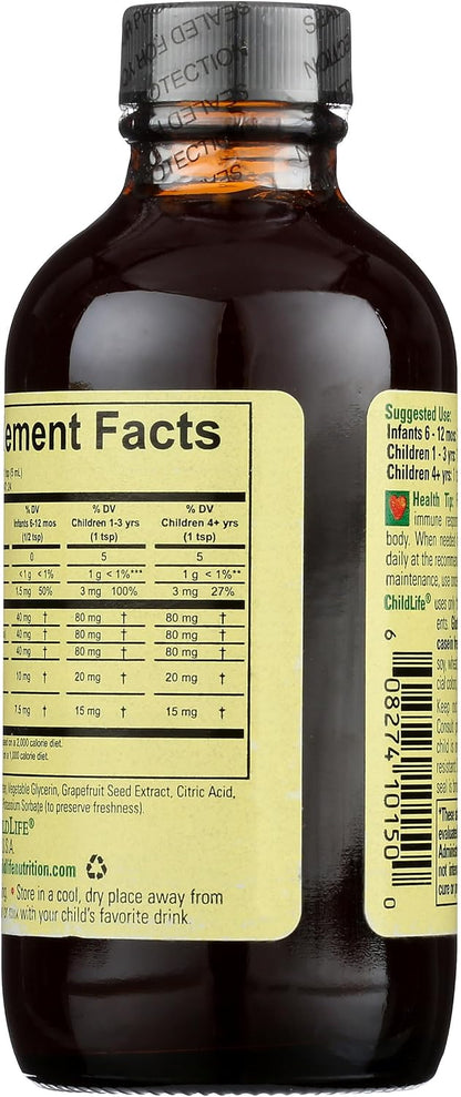 Child Life First Defense, 118 ml – Contribuye al bienestar general durante los cambios de estación. – Image 2