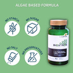 Bioxtron Natural Stem Cell Supplement Chewable Tablets - Spirulina, Chlorella, AFA - Supports Energy, Joint, Muscle, Immune Health - Stem Cell Regenerator - 60 Tablets (30 Servings)
