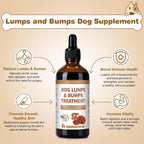 Suplemento de Hongos para Perros y Gatos – Tratamiento de Bultos y Lipomas – con Reishi, Cola de Pavo, Matsutake y Cordyceps – Líquido 104 ml