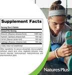 NaturesPlus Mixed Vegetables - 180 Comprimidos, Pack de 2 - con Brócoli, Espinacas, Zanahoria y Col - Sin Gluten - 120 Dosis