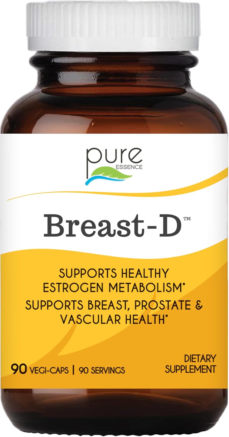 Breast D - Complemento Alimenticio con Vitamina D3, Calcio, Té Verde y Licopeno, 90 Cápsulas