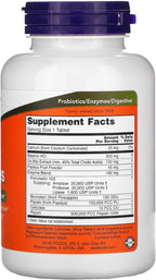 NOW Foods Super Enzymes, 180 Tablets (180 Tabs X 2)