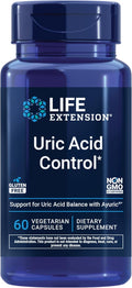 Life Extension Control de Ácido Úrico - Equilibrio de Ácido Úrico y Salud Articular, 60 Cápsulas