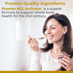 Premier Research Labs Premier HCL Activator - Suplemento de Enzimas Digestivas con Pepsina y Hierbas - 90 Cápsulas Vegetarianas