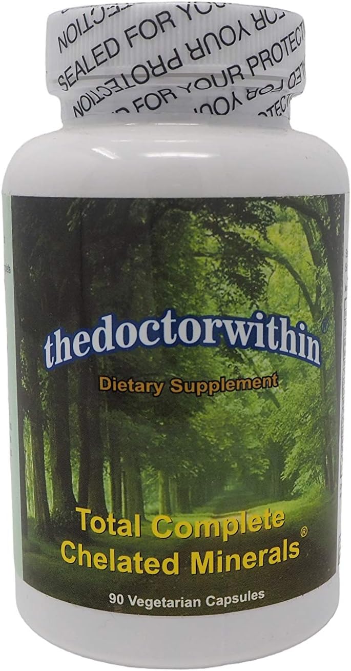 The Doctor Within Total Complete Minerals - 90 Cápsulas Vegetarianas