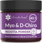 Intimate Rose Inositol en Polvo para Mujeres - Myo-inositol & D-Chiro Inositol (40:1)