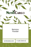 NutriCargo Polvo de Plátano 500g