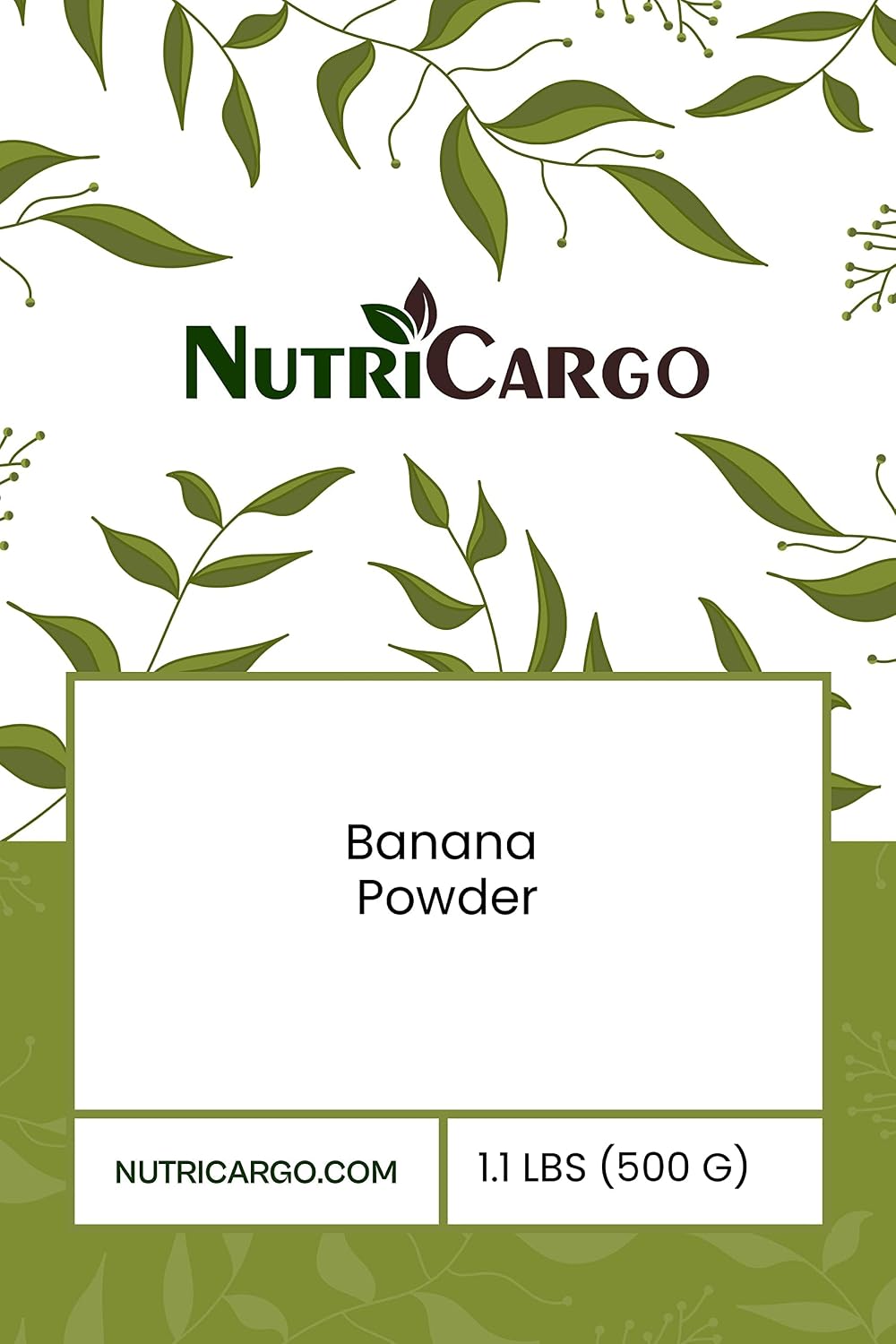 NutriCargo Polvo de Plátano 500g