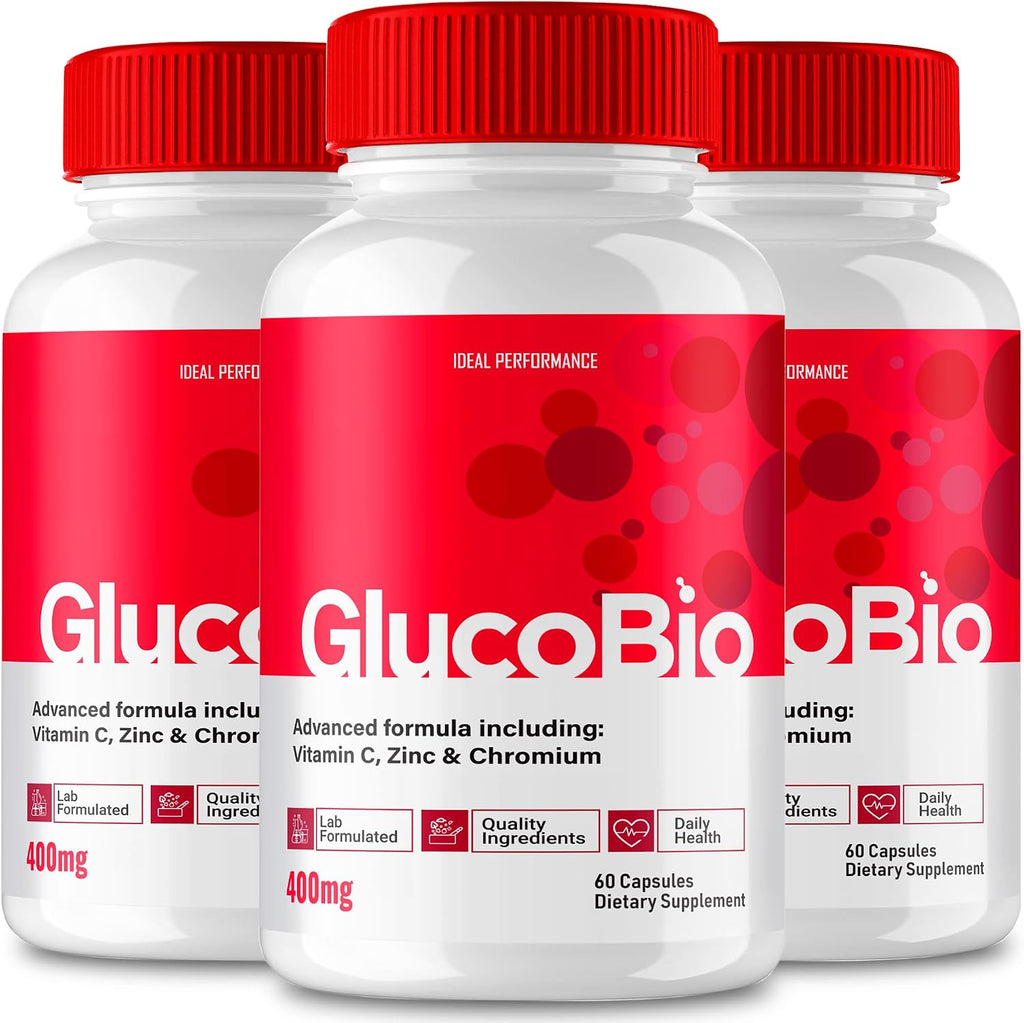 GlucoBio Capsules (3 Pack)