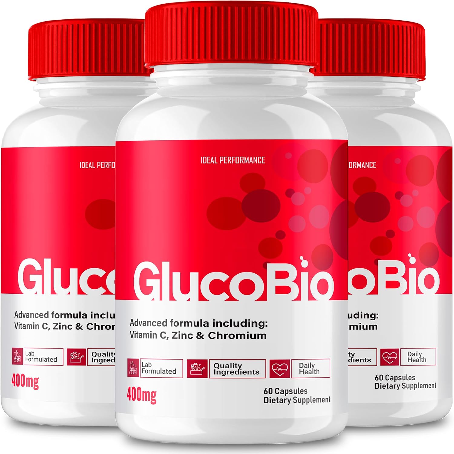 GlucoBio Capsules (3 Pack)