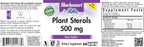 Bluebonnet Plant Sterols 500mg - 60 Vegetarian Capsules