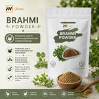 mGanna Brahmi en Polvo 100% Puro y Natural 100 g - Bacopa Monnieri