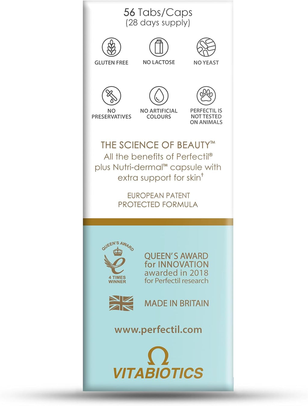 Perfectil Vitabiotics Plus Dual Pack - 56 Comprimidos