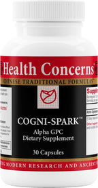 Health Concerns Cogni-Spark – Apoyo Cognitivo con Alfa-GPC – 30 Cápsulas