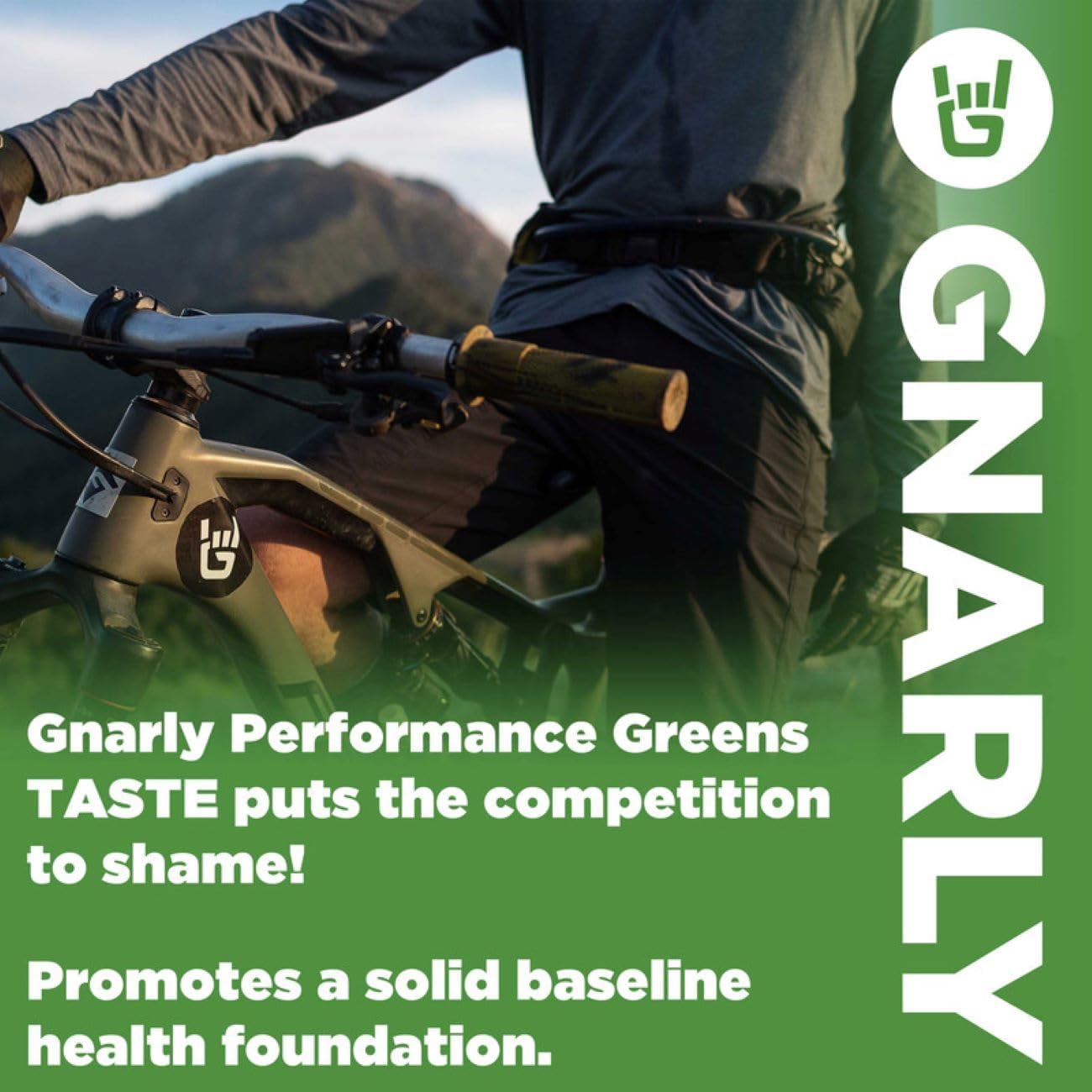 Gnarly Nutrition Super Greens en Polvo - Lemon Mint - 330 g